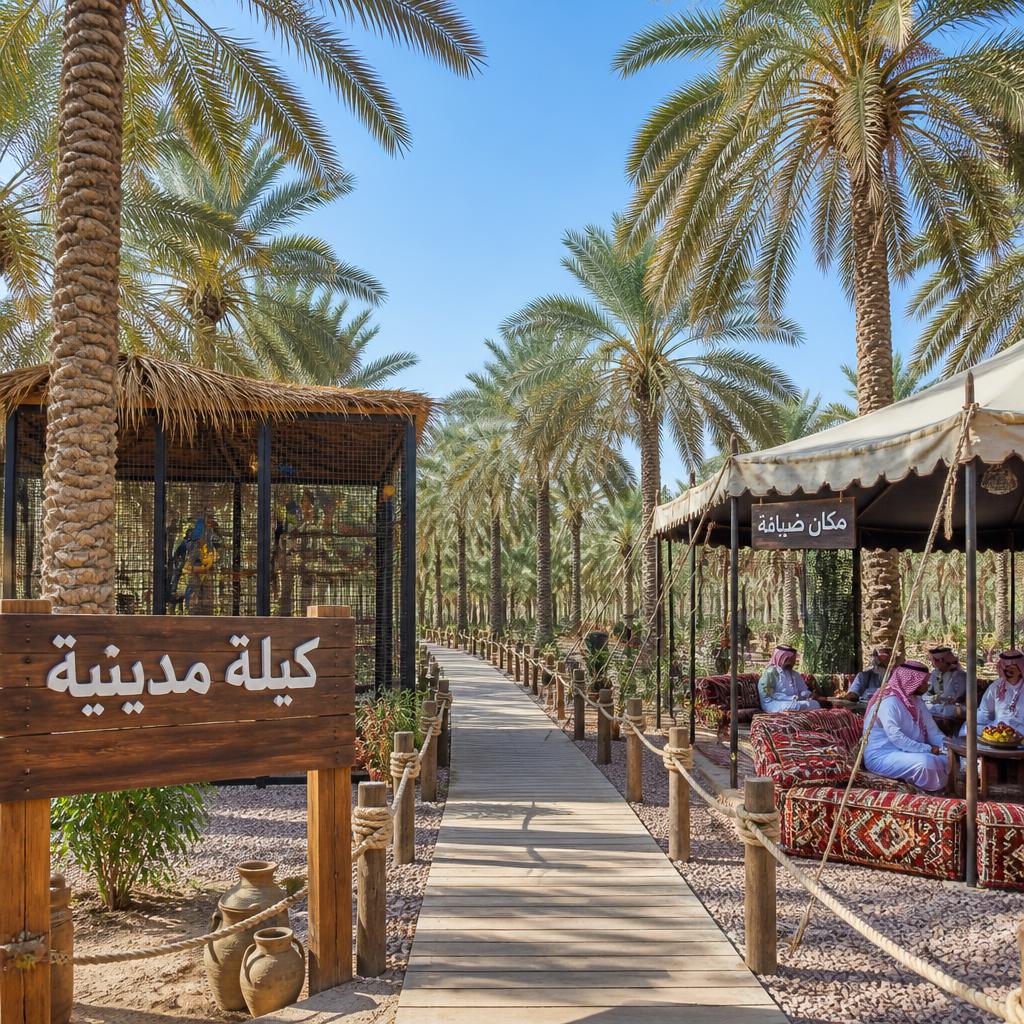 واحة النخيل (كيلة مدينية)